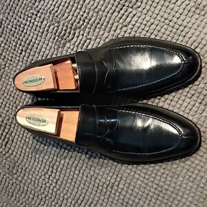 Fratelli Rossetti Italian Leather Penny Loafers.